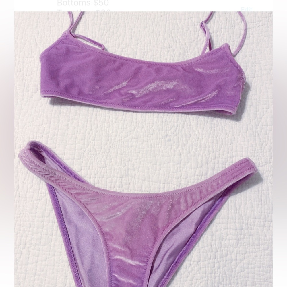 Triangle Purple Bikini